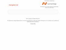 Tablet Screenshot of mangalist.net